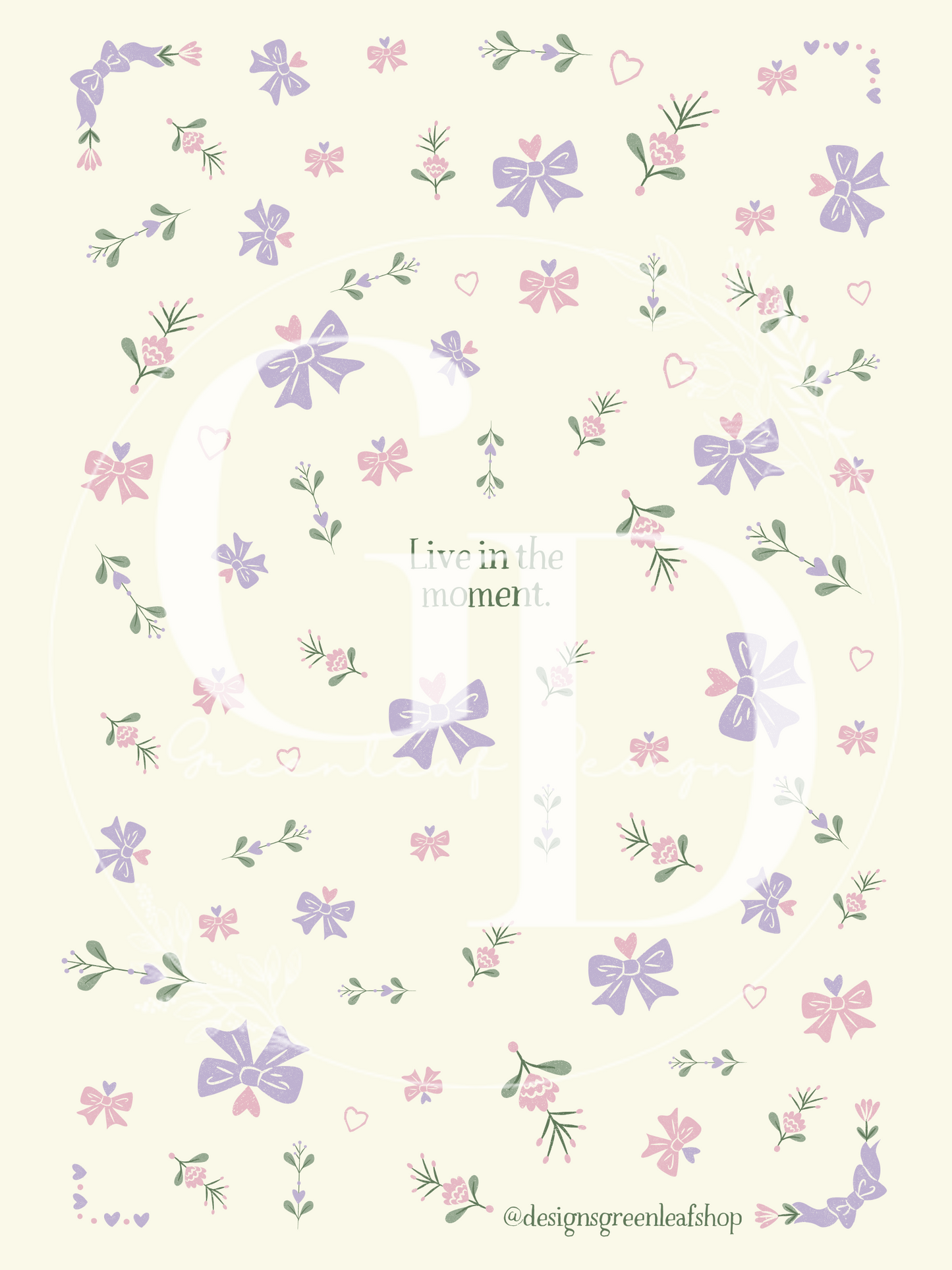 Live In The Moment Digital Print