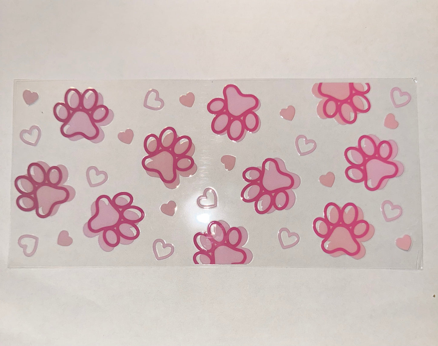 #506 - Pink Paw Prints