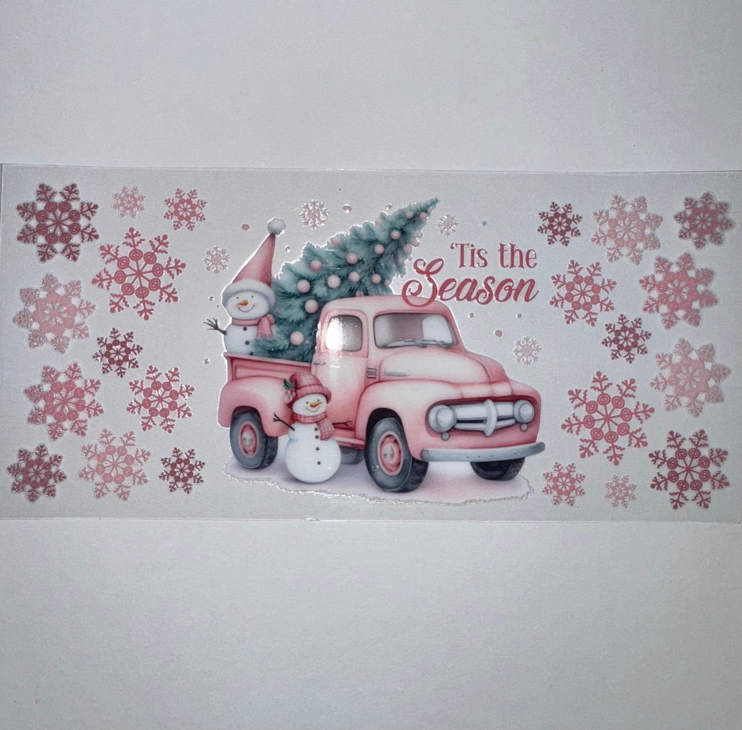 #617 - Pink Christmas Truck