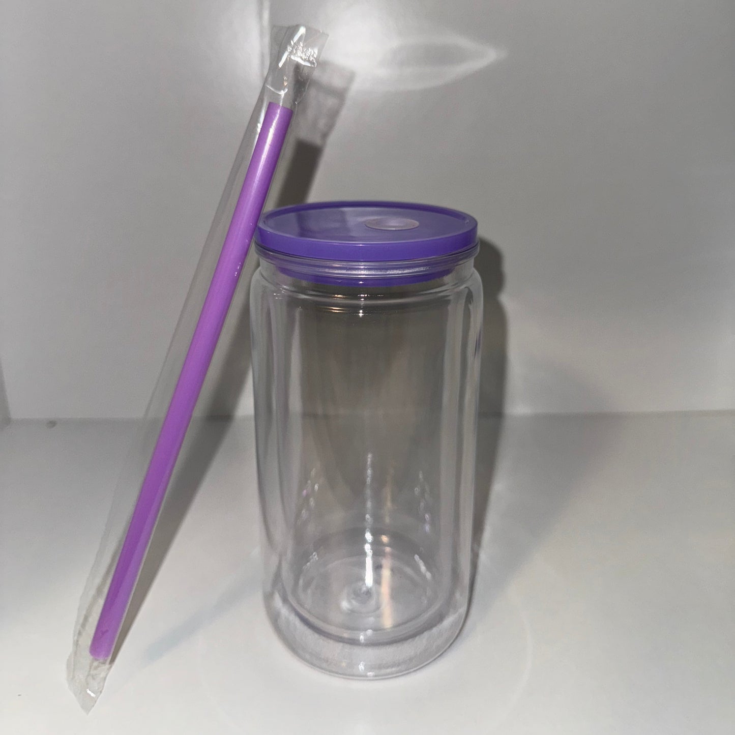 Color Acrylic Snow Globe Cup