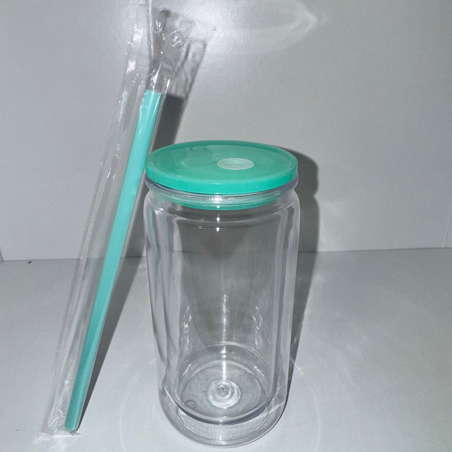 Color Acrylic Snow Globe Cup