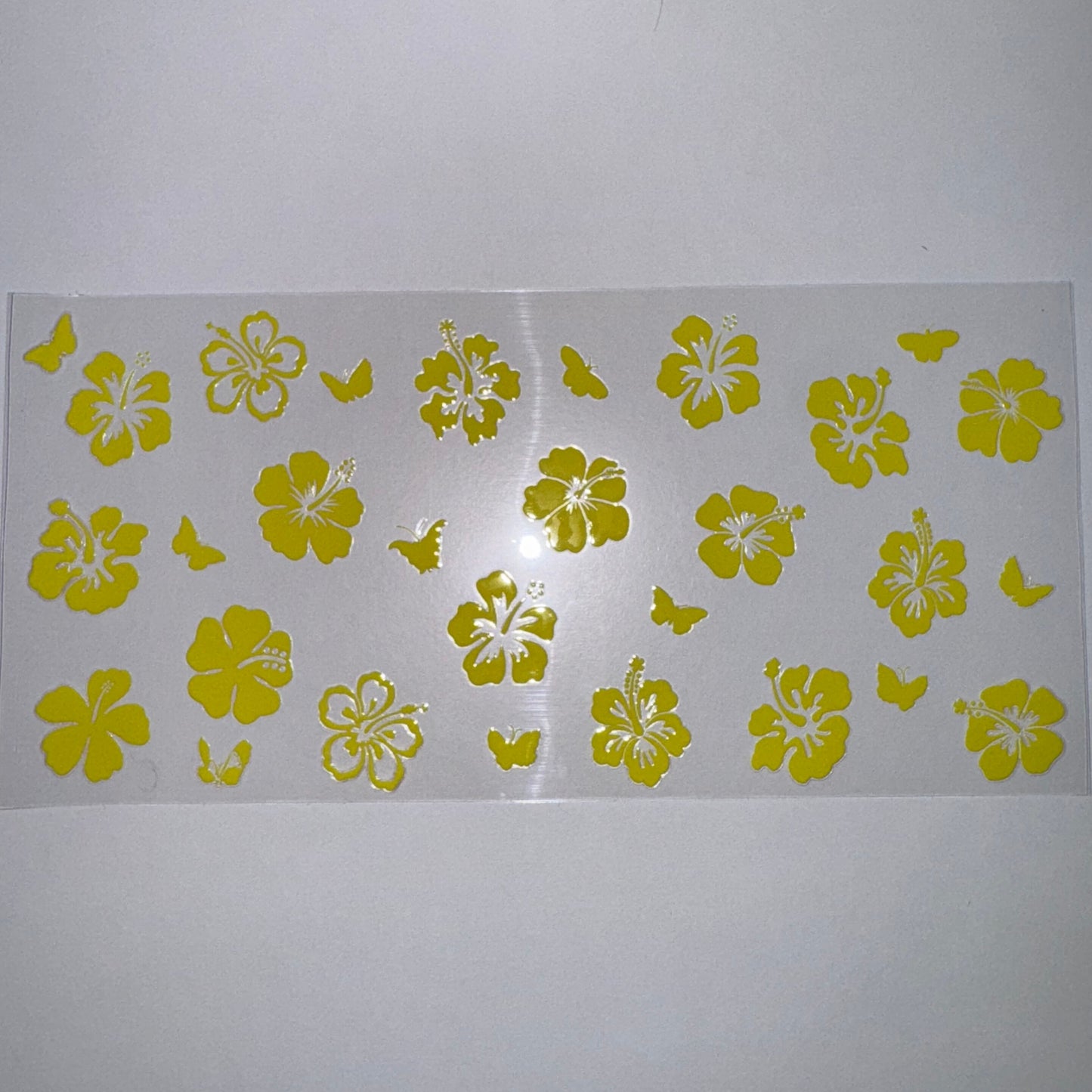 #82 - Yellow Hibiscus Flowers