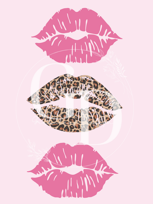 Trendy Cheetah Print Trio