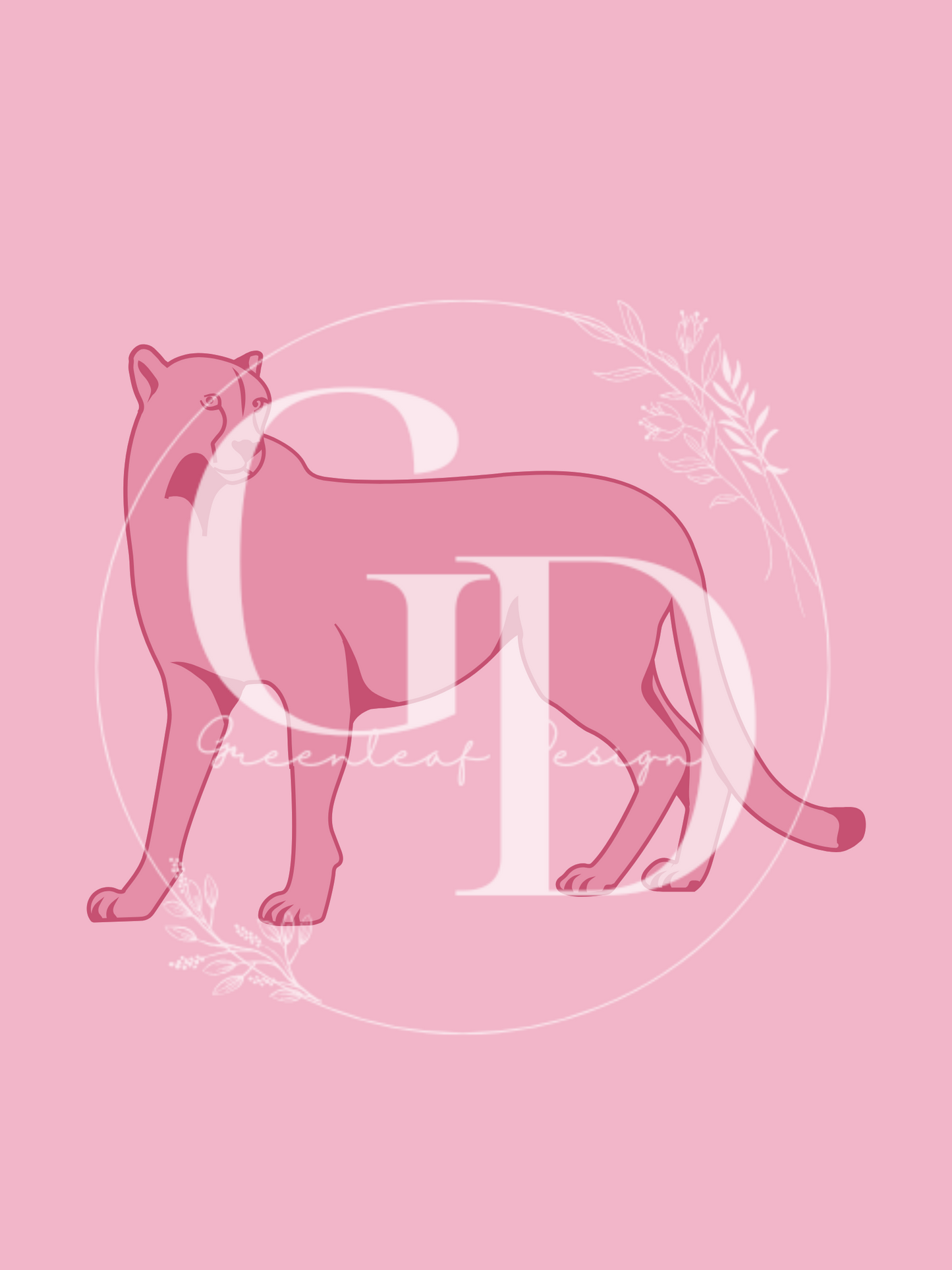 Trendy Pink Cheetah Print Trio