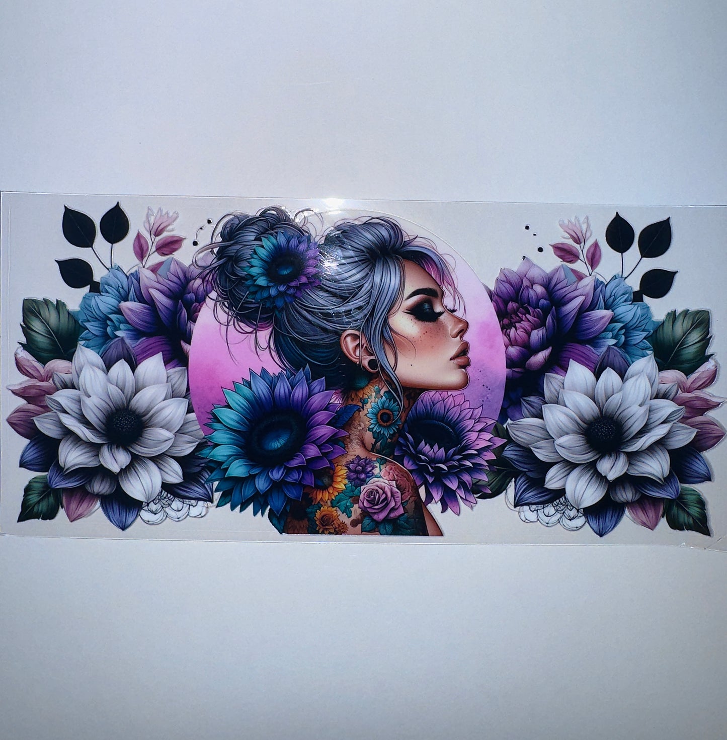 #349 - Tattoed Girl W/ Bun