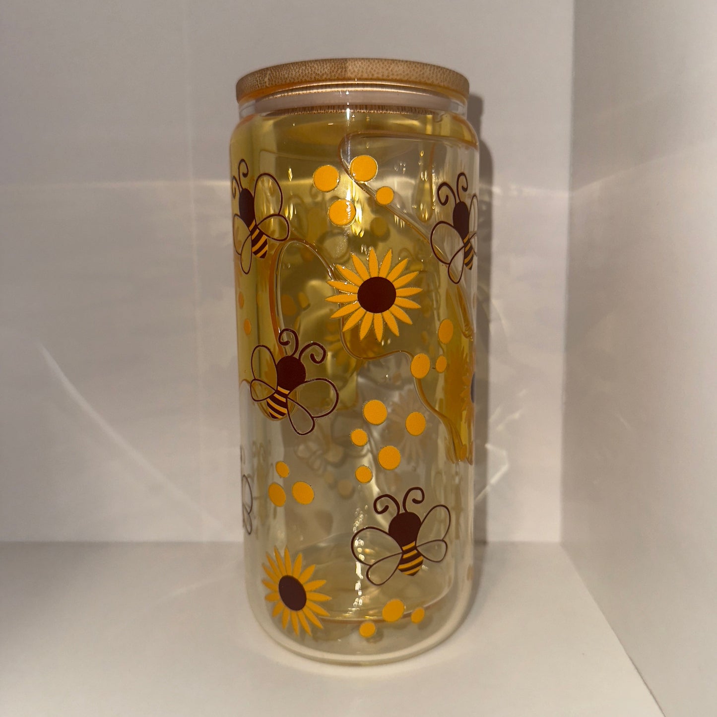 Honey Drip 20oz Glass
