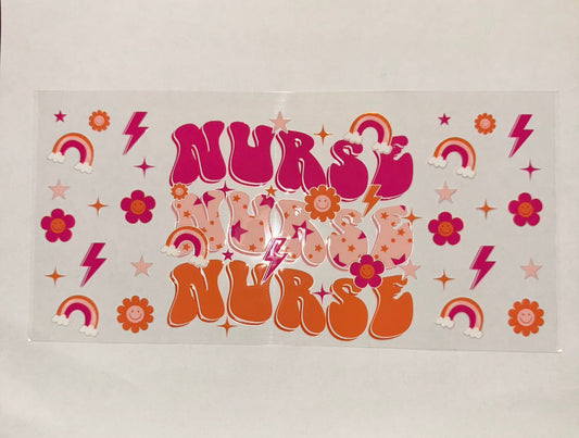 #554 - Nurse Orange & Pink