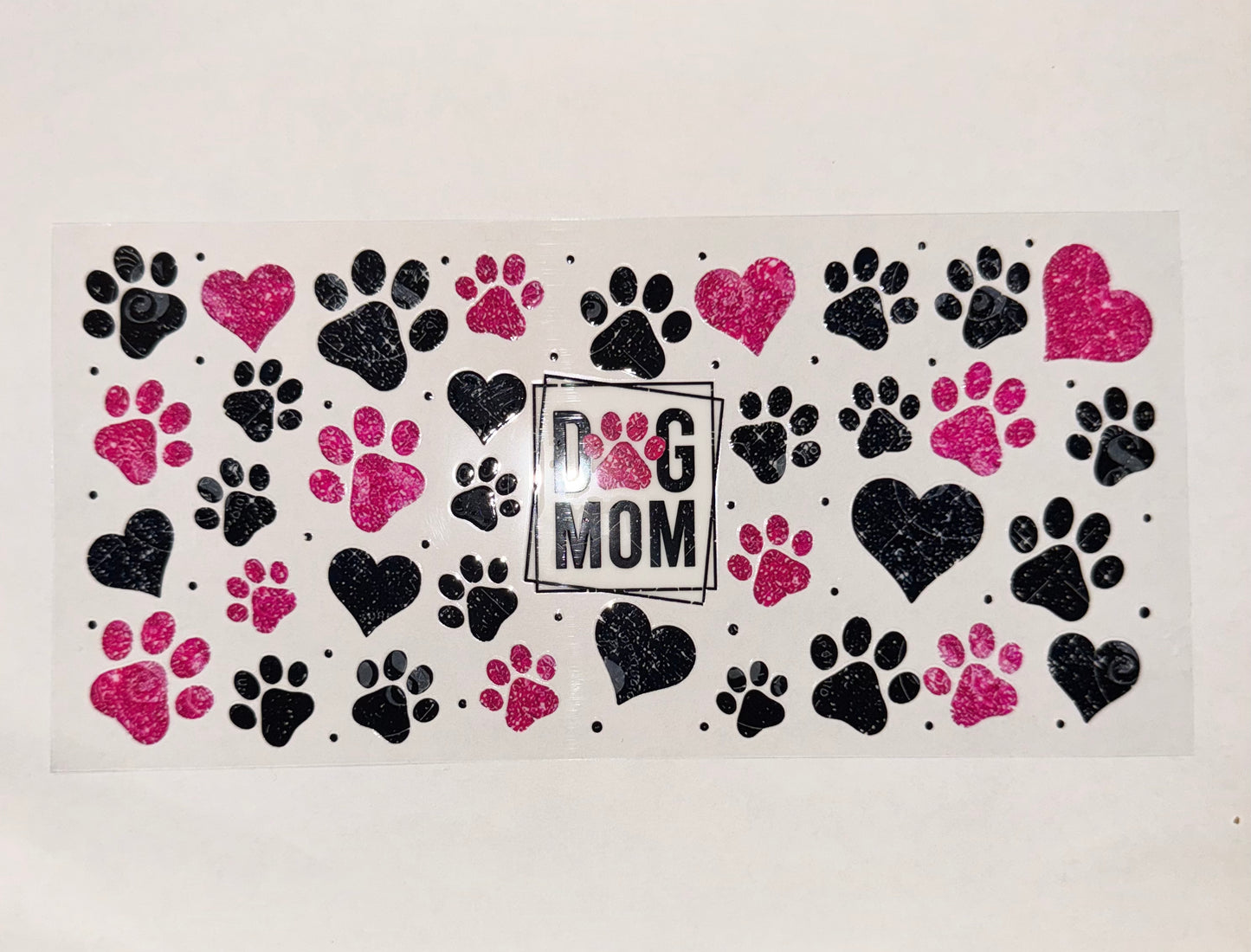 #507 - Dog Mom Black & Pink