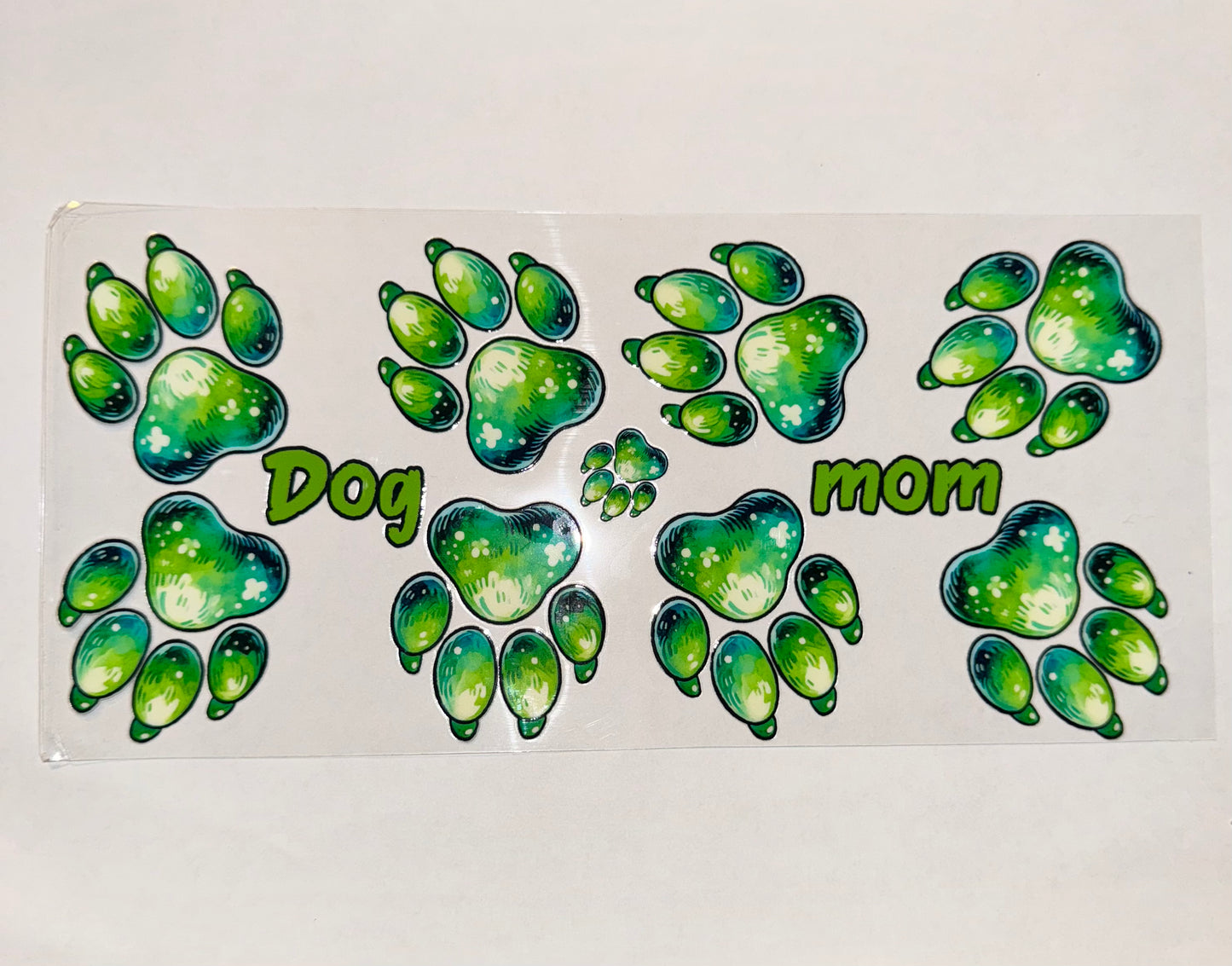 #504 - Green Dog Mom