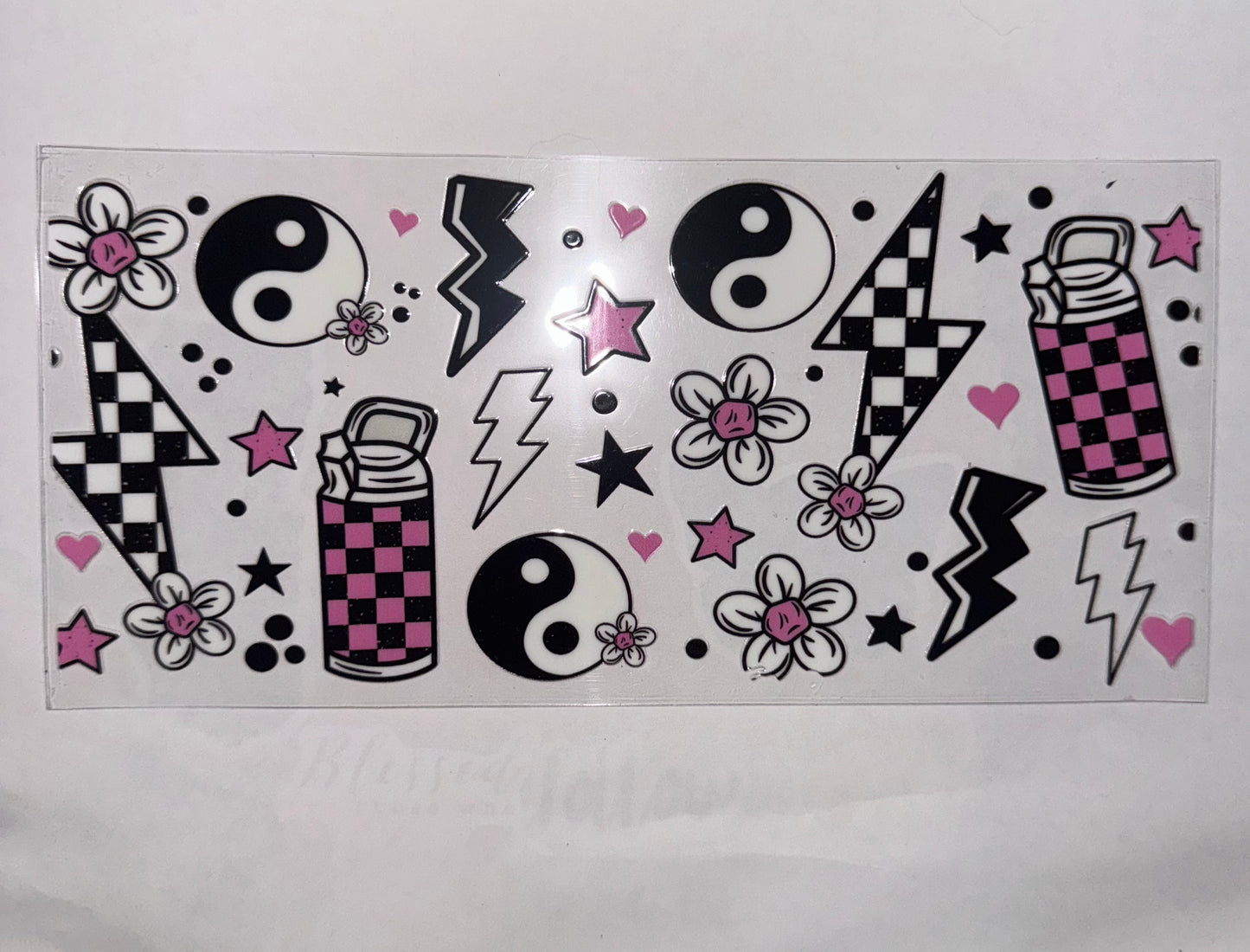 #593 - Checkered Bottles