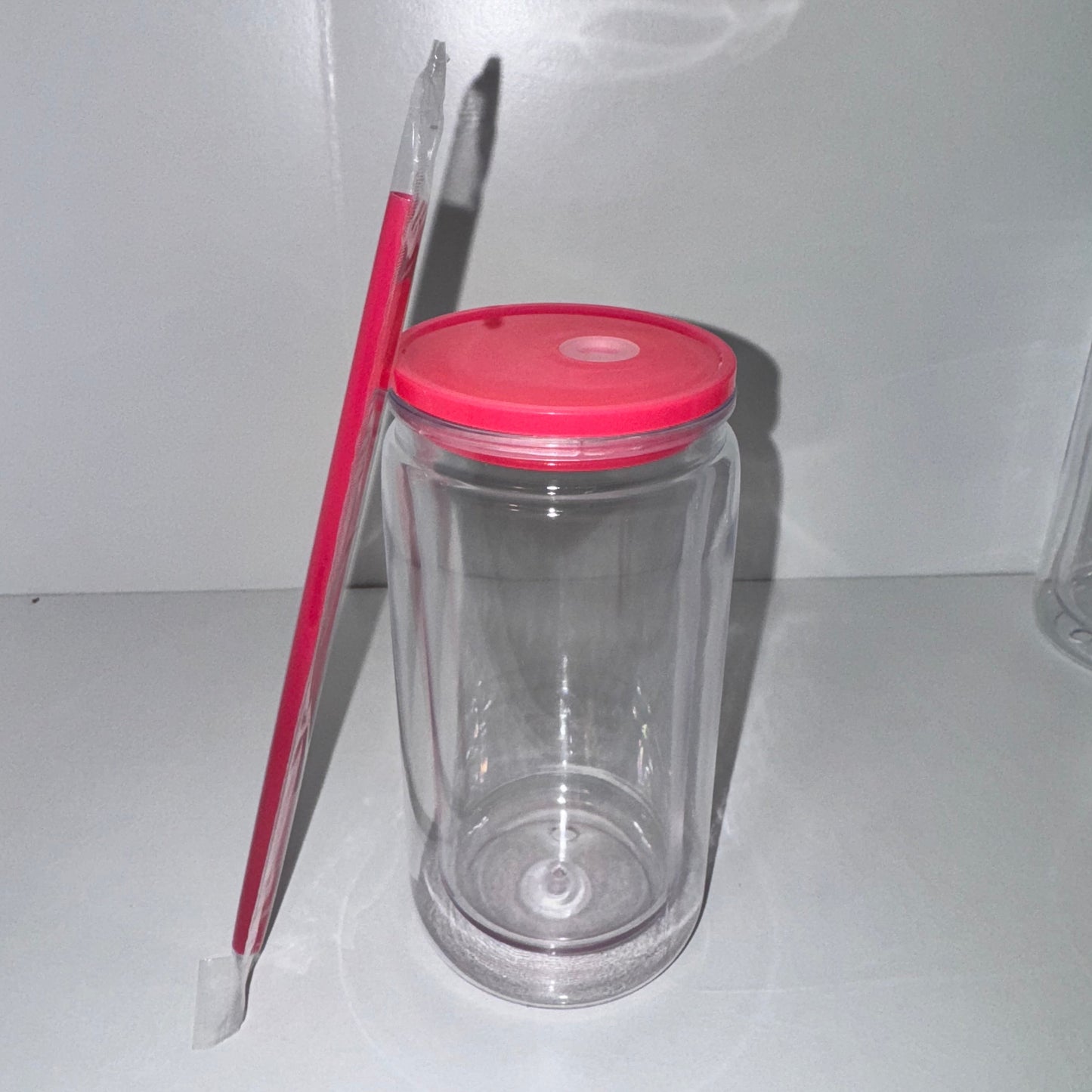 Color Acrylic Snow Globe Cup